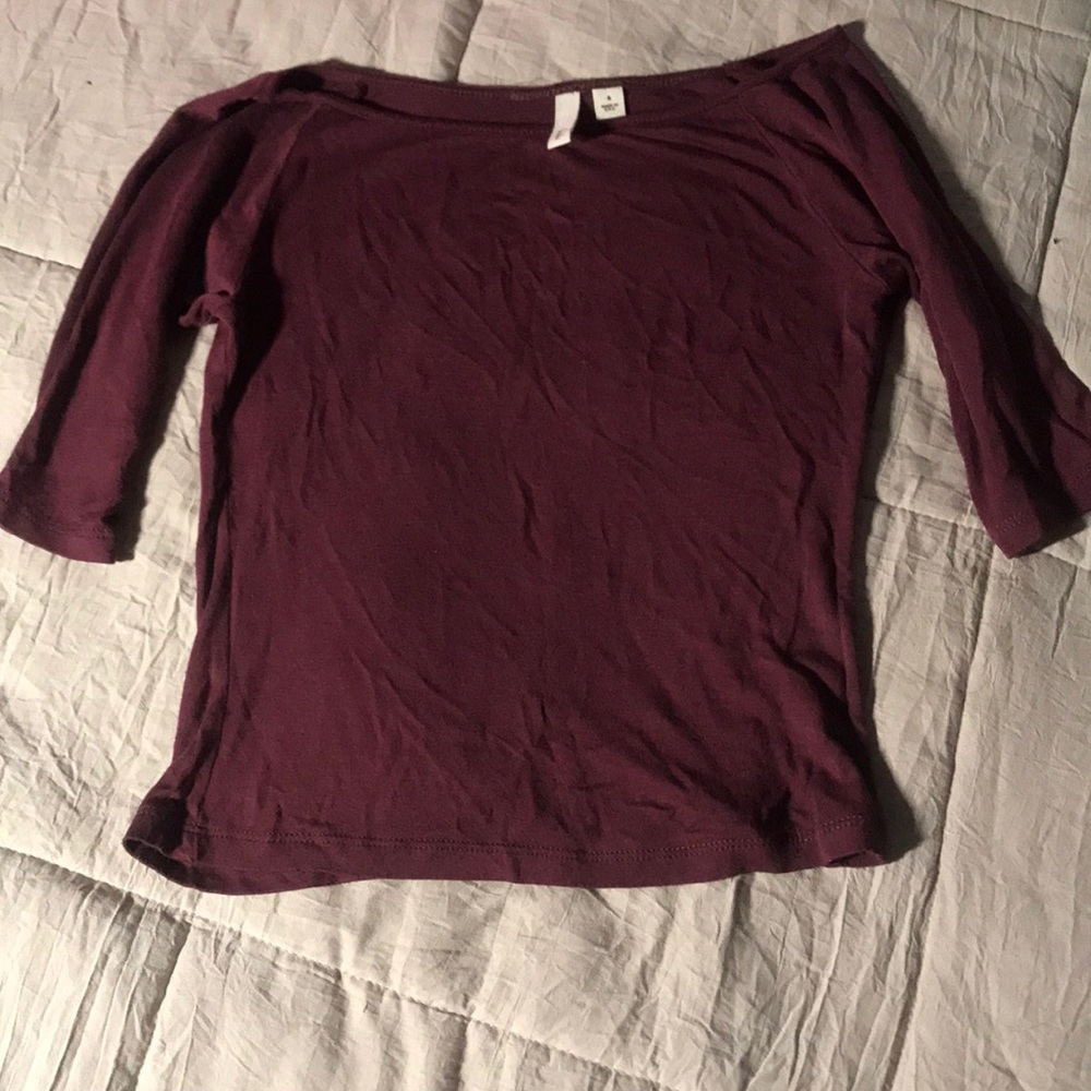 Burgundy Scoop Neck from Nordstrom’s